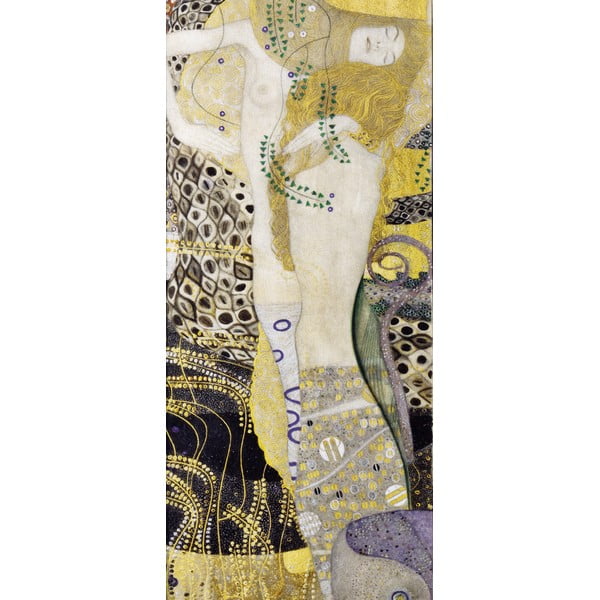 Paveikslo reprodukcija 30x70 cm Water Hoses, Gustav Klimt – Fedkolor
