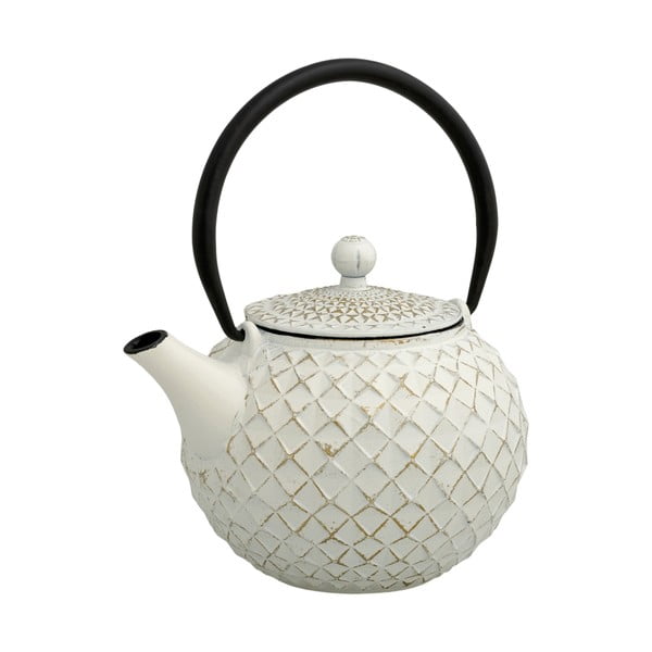 Baltas arbatinukas su sieteliu "Brandani Cast", 800 ml