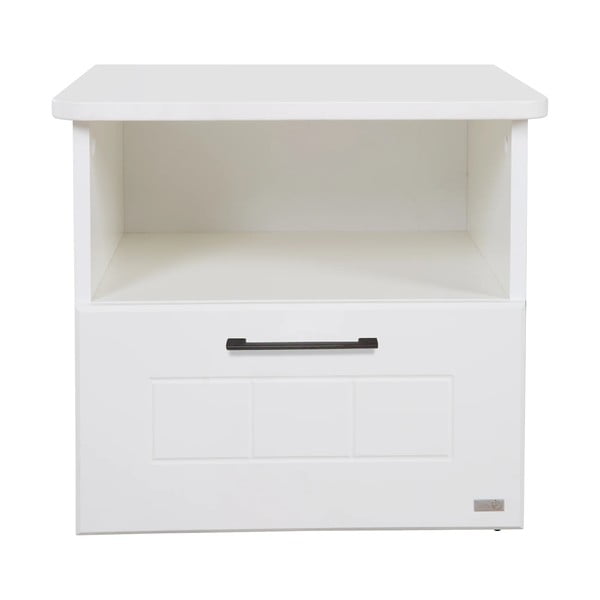 Vaikiškas naktinis staliukas baltos spalvos Sylt – Roba-image-3