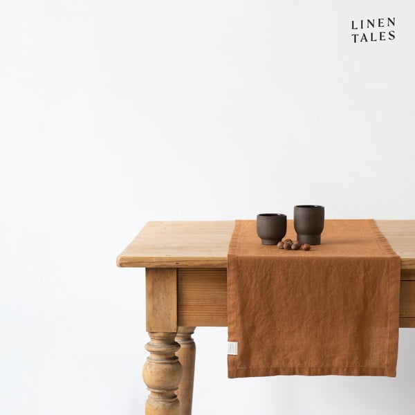 Lininis stalo bėgikas 40x150 cm - Linen Tales