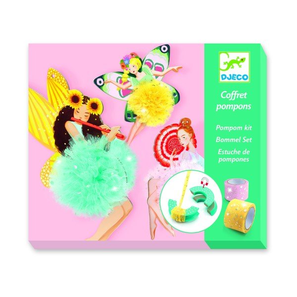 Djeco Fairies pomponų rinkinys-image-4