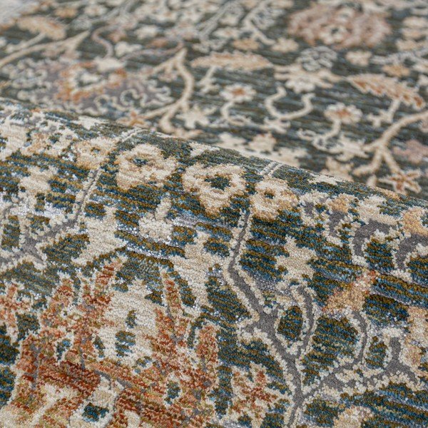 Žalios spalvos kilimas 200x300 cm Amelina Vintage – Flair Rugs-image-4