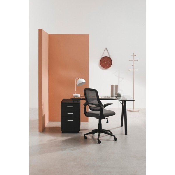 Juodos spalvos iš audinio biuro kėdė Gilmore – Yes Everyday-image-1