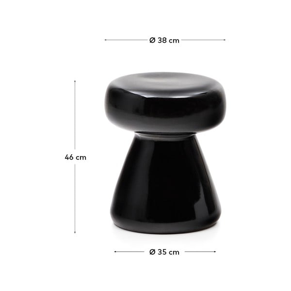 Apvalios formos šoninis stalas ø 38 cm Manya – Kave Home-image-4