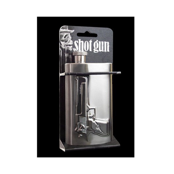 Likeris su įspausta "Suck UK Shot Gun Flask-image-1