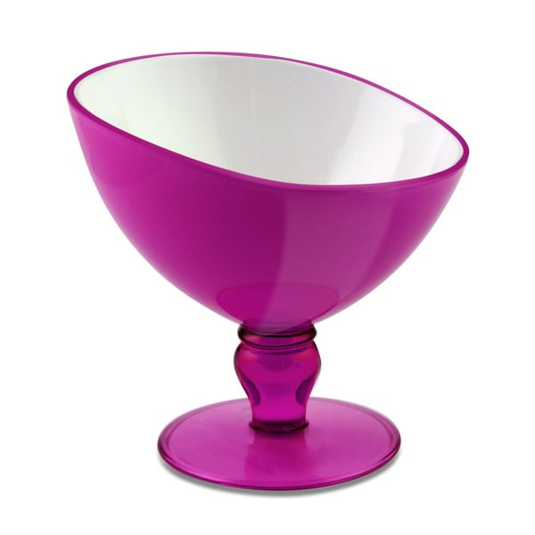 Rožinis desertinis puodelis "Vialli Design Livio", 180 ml
