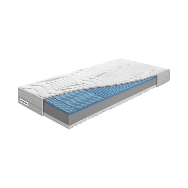 Kietas/vidutinio kietumo putų dvipusis čiužinys 180x200 cm BonLife - BENAB-image-2