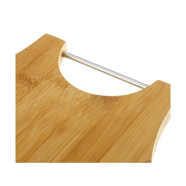 Bambukinės pjaustymo lentos ir picos pjaustyklės rinkinys Casa Selección Cutter-image-3