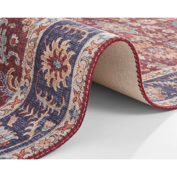 Tamsiai raudonas kilimas Nouristan Vivana, 80 x 200 cm-image-4