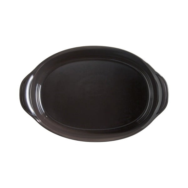 Pipirų juodas ovalus kepimo indas "Emile Henry", 2,3 l-image-1