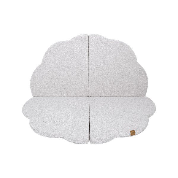 Baltos spalvos vaikų žaidimų kilimėlis 160x160 cm – Meowbaby