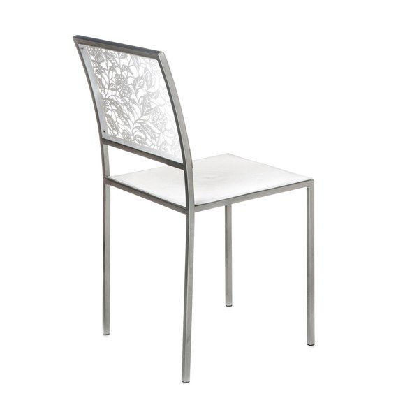 Valgomojo kėdės baltos spalvos 2 vnt. Classic – Tomasucci-image-3