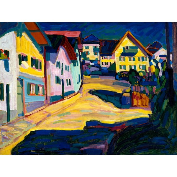 Vasilij Kandinskij reprodukcija Castle Grave Street, 80 x 60 cm