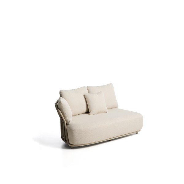 Smėlio spalvos/taupe spalvos sodo modulinė sofa 170 cm Osani – Kave Home-image-4
