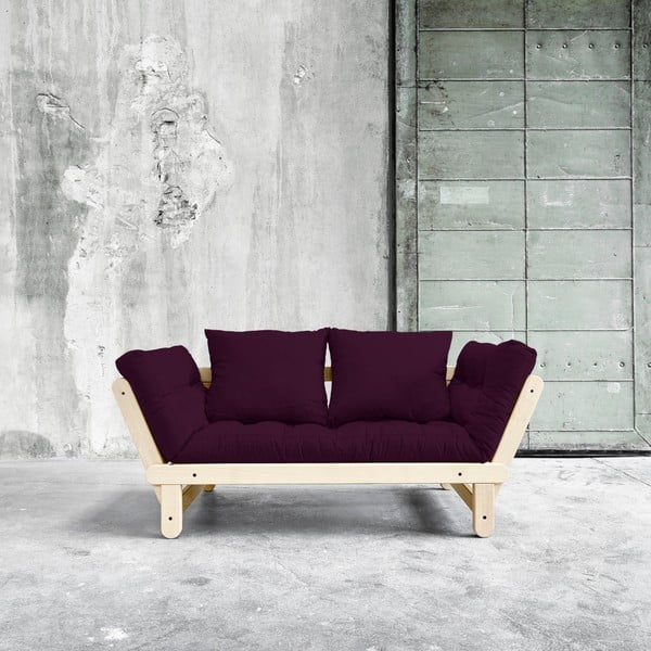 Kintama sofa "Karup Beat Natural/Purple Plum
