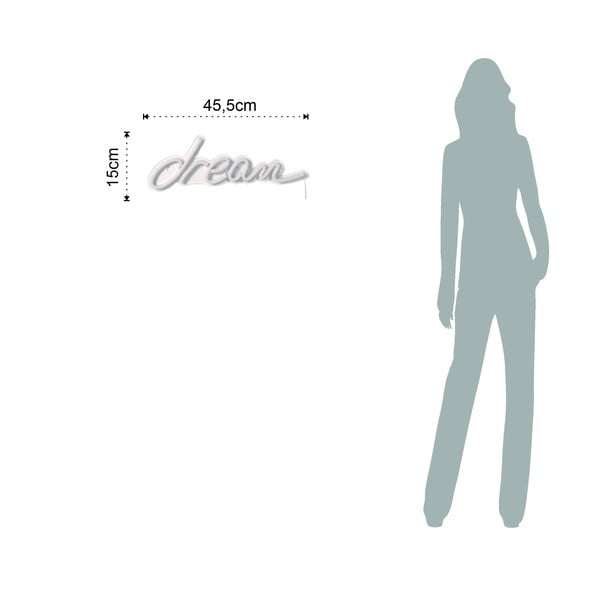 Šviesos dekoracija su užrašu Tomasucci Dream-image-3