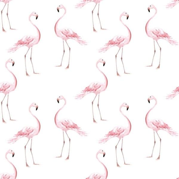 Tapetai Dekornik Flamingai, 50 x 280 cm