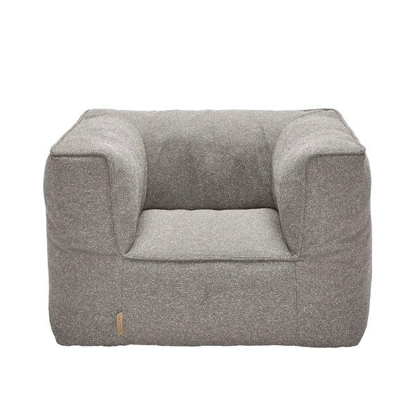 Taupe spalvos paminkštinto audinio sodo krėslas Grow – Blomus