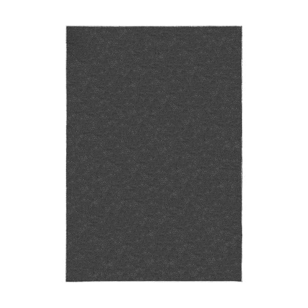 Iš perdirbto pluošto kilimas tamsiai pilkos spalvos 200x290 cm Sheen – Flair Rugs