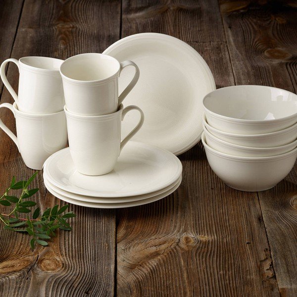 12 dalių smėlio spalvos pusryčių rinkinys "Like by Villeroy & Boch Group-image-2