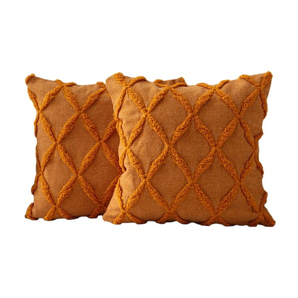 Dekoratyviniai pagalvių užvalkalai 2 vnt. 43x43 cm Tuffet – Mioli Decor