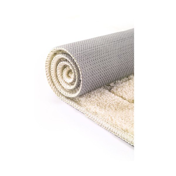 Kreminės spalvos vonios kilimėliai 2 vnt. 50x80 cm Kareli – Foutastic-image-4
