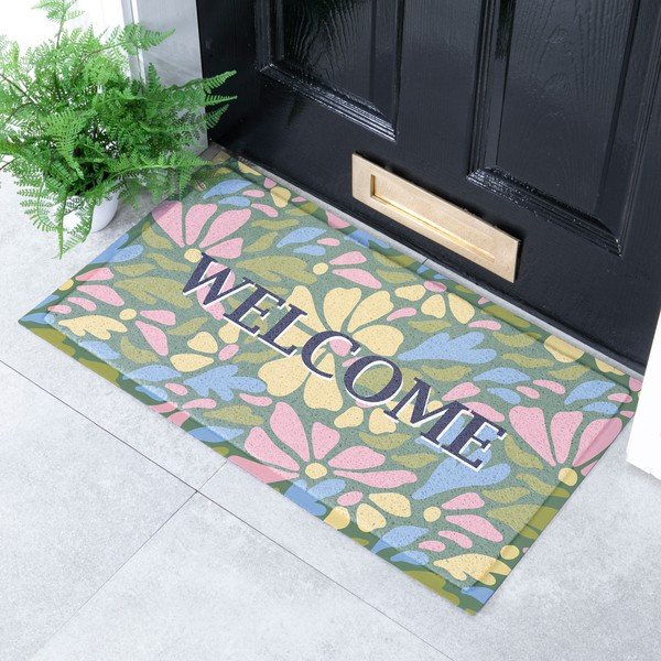 Iš PVC grindų kilimėlis 40x70 cm Welcome – Artsy Doormats-image-1
