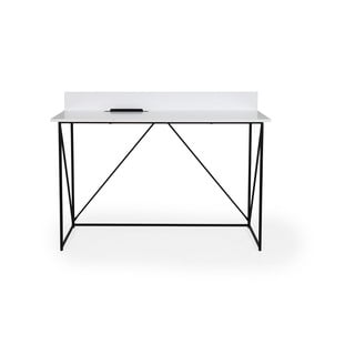 Baltas darbo stalas Tenzo Tell, 120 x 48 cm