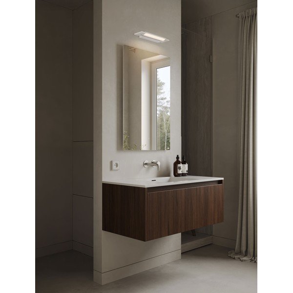 Matinės baltos spalvos iš aliuminio sieninė lempa LED Livo – Nova Luce-image-1