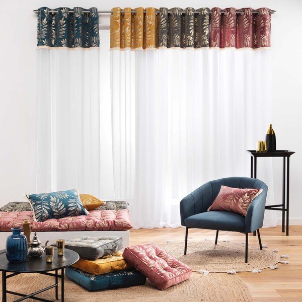 Sėdmaišis tamsiai mėlynos spalvos Adelor – douceur d'intérieur-image-4