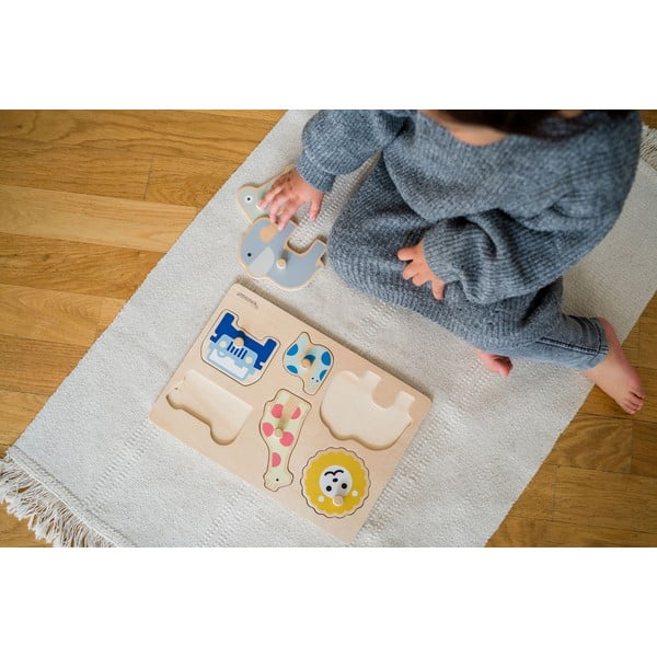 Iš medienos dėlionė (vienetų skaičius 6) Safari – Kindsgut-image-1