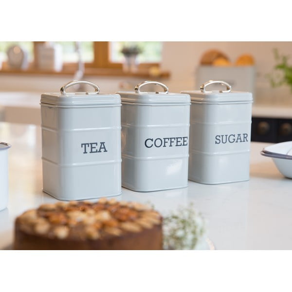 Iš plieno maisto laikymo indas arbatai Living Nostalgia – Kitchen Craft-image-1