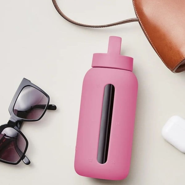 Rožinės spalvos kelioninis buteliukas 720 ml Flamingo Pink – Muuki-image-1