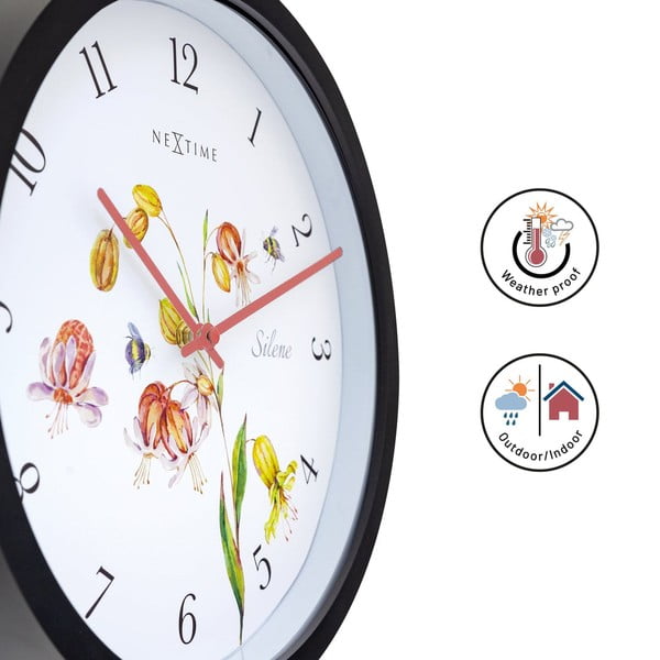 Lauko sieninis laikrodis ø 30,5 cm Silene – NeXtime-image-4