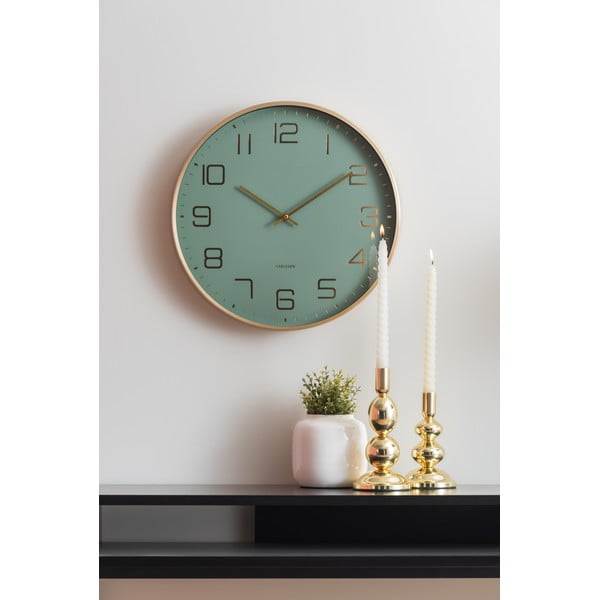 Sieninis laikrodis ø 40 cm Elegance Glow – Karlsson-image-1