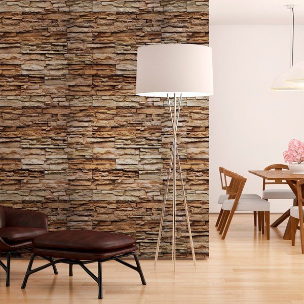 Dekoratyvinis sienų lipdukas Ambiance Bricks, 40 x 40 cm-image-1