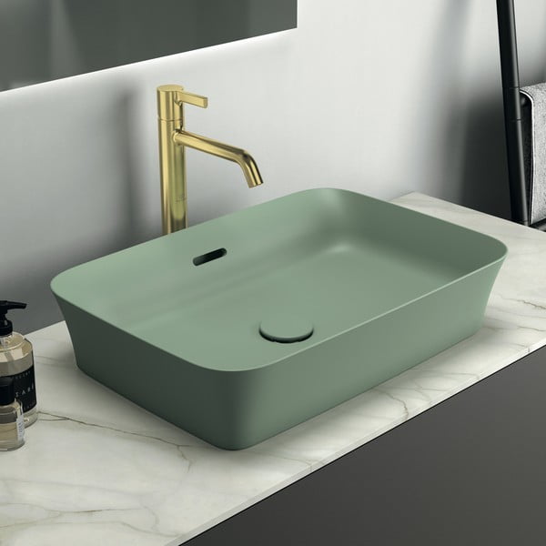 Žalios spalvos kamštis kriauklei ø 7 cm Ipalyss – Ideal Standard-image-2