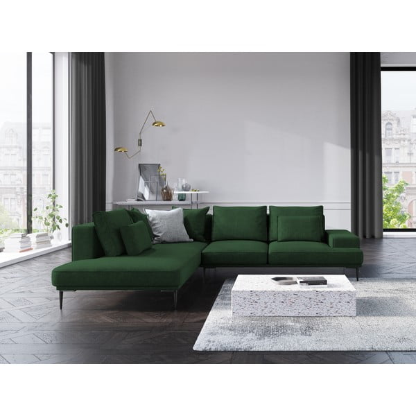 Žalia sofa-lova Interieurs 86 Liege, kampas kairėje-image-1