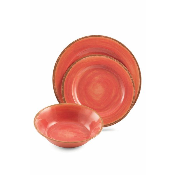 "Villa d'Este Lucia" 18 dalių spalvotų indų rinkinys-image-3