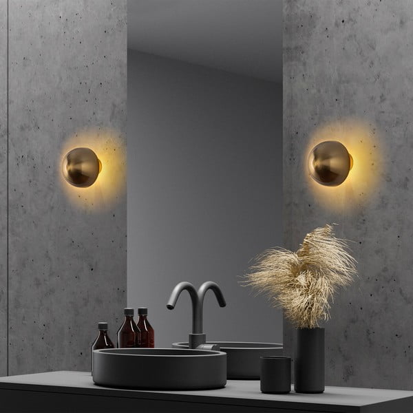 Bronzinės spalvos sieninė lempa ø 16 cm Fungal – Opviq lights-image-3