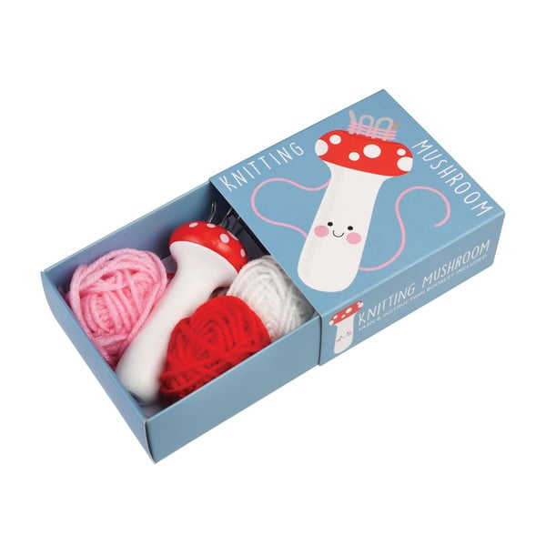 Kūrybinis žaislas Knitting Kit Mushroom – Rex London