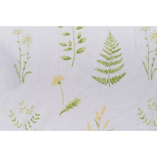 Permatoma užuolaida baltos spalvos/žalios spalvos 140x245 cm Caledonia – Mendola Fabrics-image-4