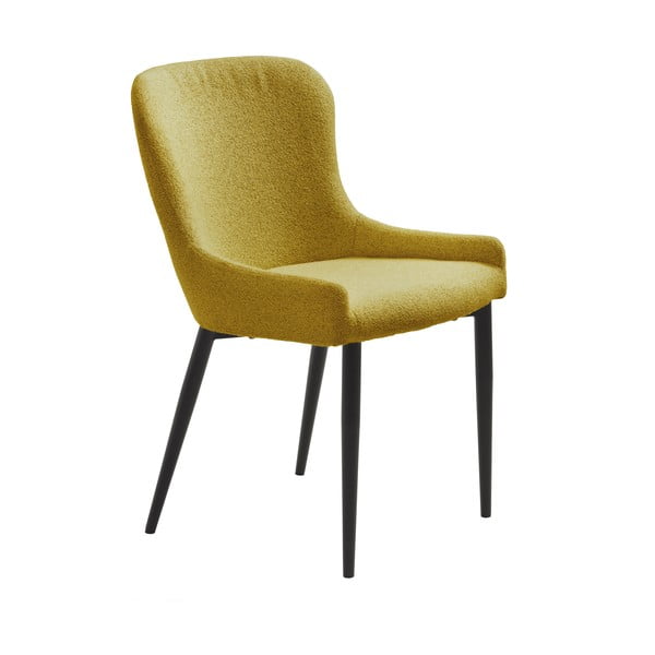Geltona valgomojo kėdė Ontario - Unique Furniture