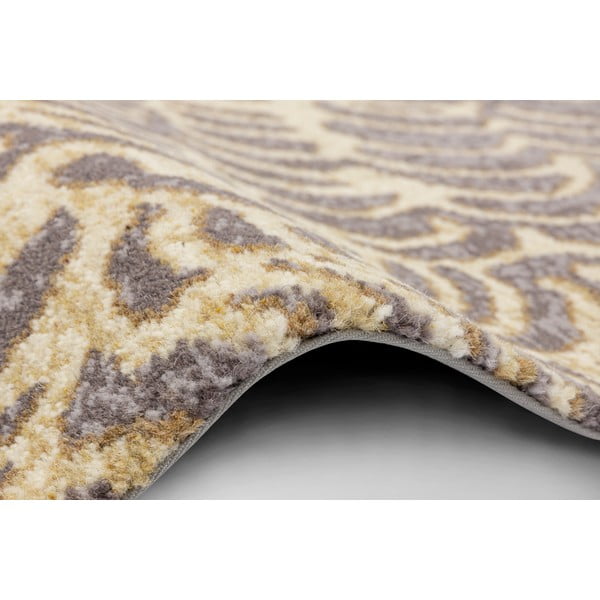 Kilimas iš vilnos smėlio spalvos 200x300 cm Koi – Agnella-image-2