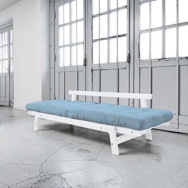 Sofa lova "Karup Step" Balta/Celeste-image-2