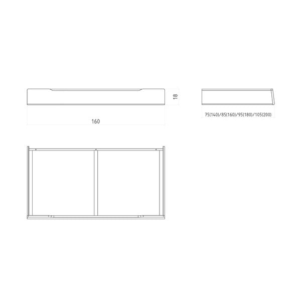 Lovos daiktadėžė natūralios spalvos Twig – The Beds-image-4