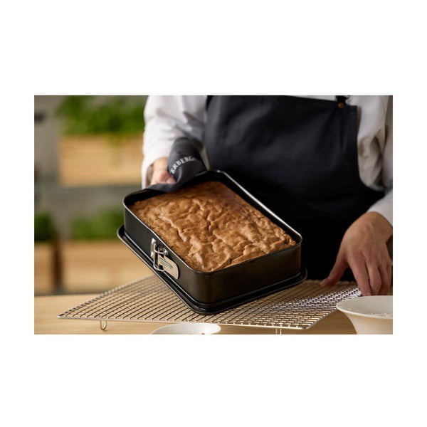 Iš nerūdijančio plieno kepimo forma tortams 20x28 cm – Blomsterbergs-image-1