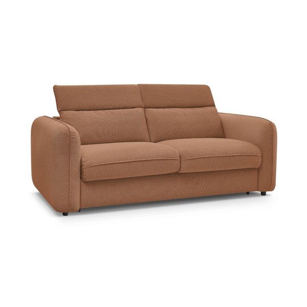 Oranžinės spalvos sofa 216 cm Achille – Bobochic Paris-image-4