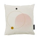 Balta medvilninė dekoratyvinė pagalvėlė Butter Kings Boho Circles, 50 x 50 cm