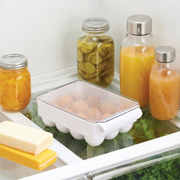Kiaušinių laikymo sistema "InterDesign Fridge Egg S-image-1